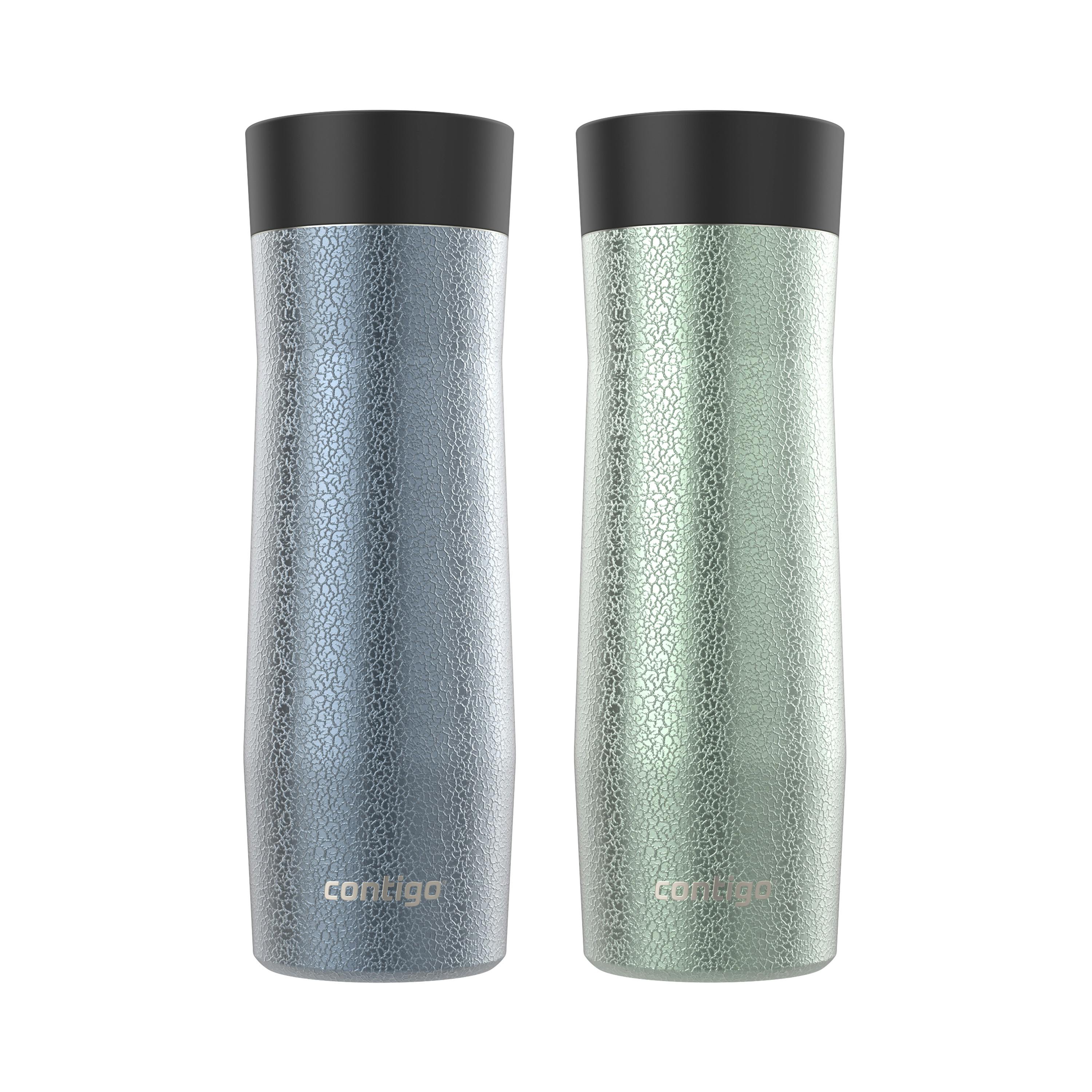 Contigo® AUTOSEAL® West Loop Vacuum-Insulated Stainless Steel Travel Mug with Easy-Clean Lid, 20 oz, 2-Pack