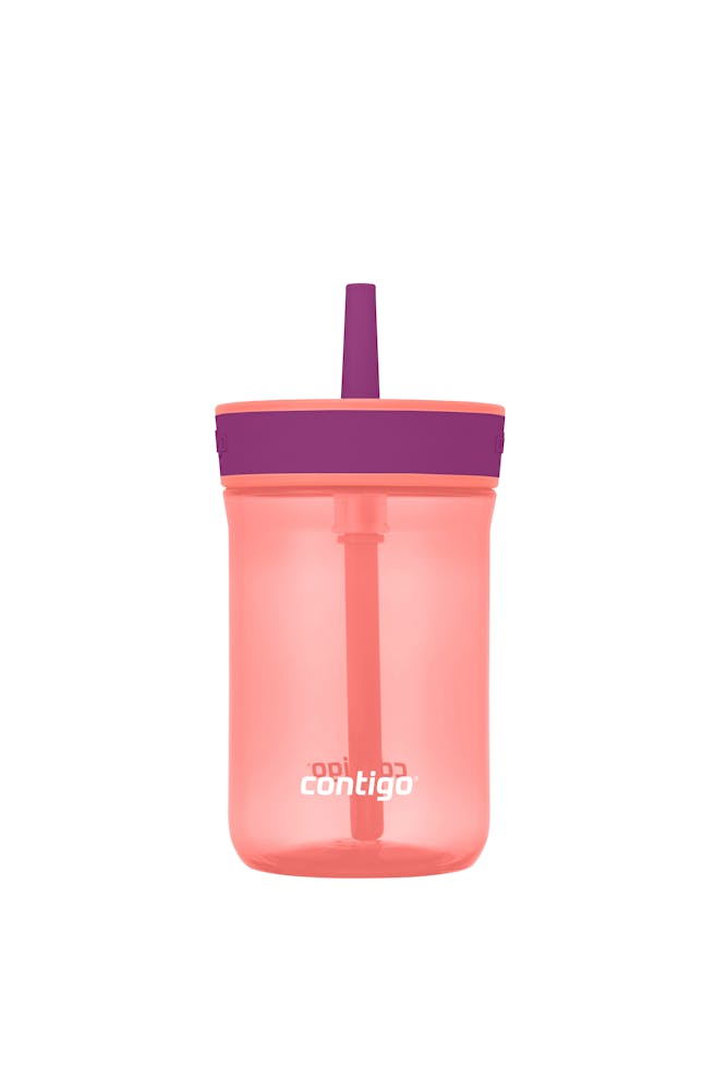 Kids’ Leighton Straw Tumbler with Spill-Proof Leak-Proof Lid, 14oz G5
