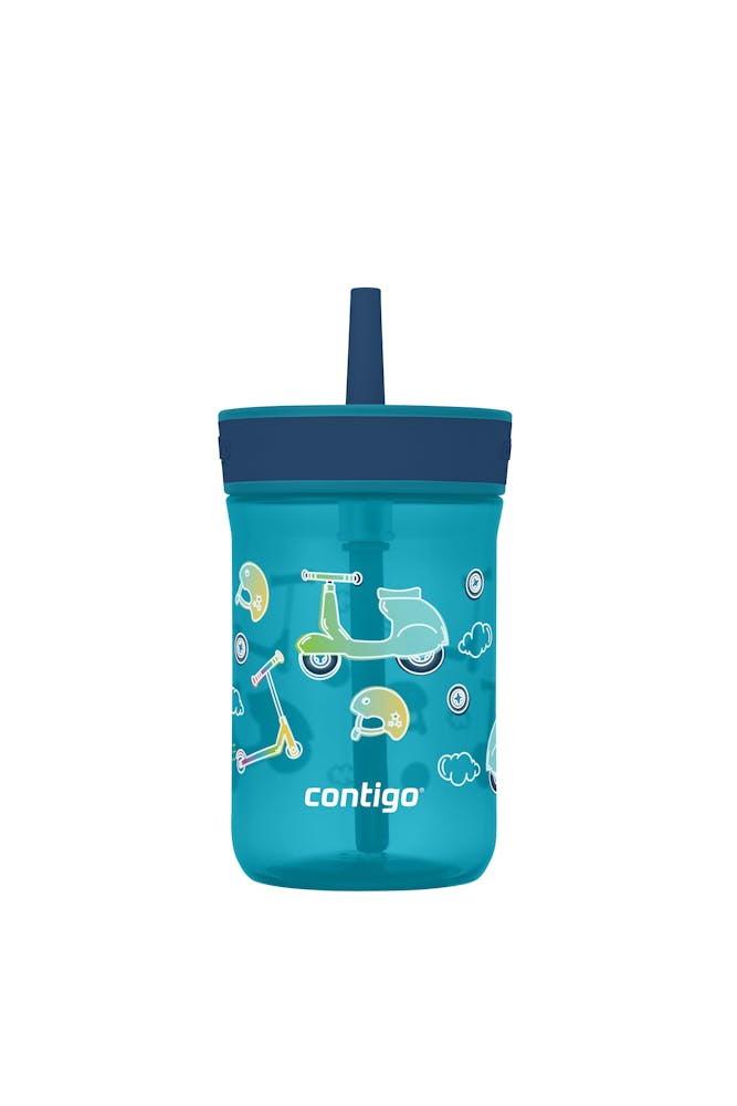 Kids’ Leighton Straw Tumbler with Spill-Proof Leak-Proof Lid, 14oz G5