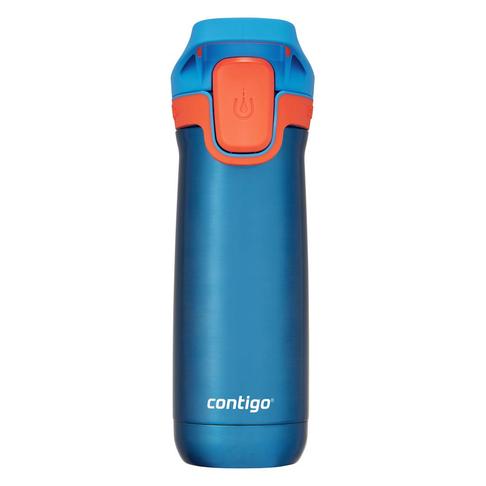 Kids’ Casey Stainless Steel Water Bottle with Spill-Proof Leak-Proof Lid, 13oz Q6